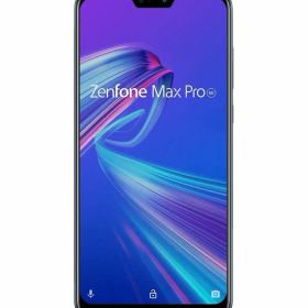 【中古】【安心保証】 ZenFone MaxProM2 ZB631KL-BL64S6[64GB/6GB] SIMフリー ミッドナイトブルー