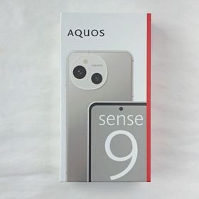 シャープ(SHARP)の納品書有 シャープ AQUOS sense9 SH-M29 256GBホワイト(スマートフォン本体)