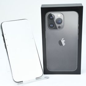 【液晶美品＊付属品完備】docomo SIMフリー iPhone13 Pro 256GBグラファイト