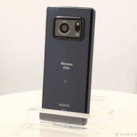 〔中古品〕 AQUOS R6 128GB ブラック SH-51B docomoロック解除SIMフリー【269】
