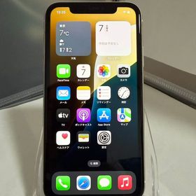iPhone 11 64GB ホワイト MHDC3J/A 背面割れ 動作正常 判定○