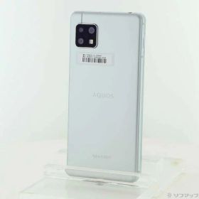 【中古】SHARP(シャープ) AQUOS sense5G 64GB オリーブシルバー SH-M17S SIMフリー 【269-ud】