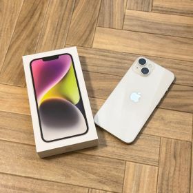 iPhone14 512GB スターライト SIMフリー 動作確認済 ホワイト