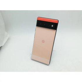 【中古】Google au 【SIMフリー】 Pixel 6 カインダコーラル 8GB 128GB GR1YH【柏】保証期間1ヶ月【ランクA】