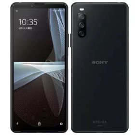【SIMロック解除済】au Xperia10 III 5G SOG04 Black SONY 当社3ヶ月間保証 中古 イオシス