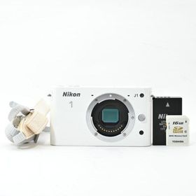＜良品＞ Nikon ニコン Nikon 1 J1 ボディ ホワイト(ミラーレス一眼)