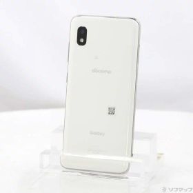 【中古】SAMSUNG(サムスン) GALAXY A21 64GB ホワイト SC-42A docomoロック解除SIMフリー 【352-ud】