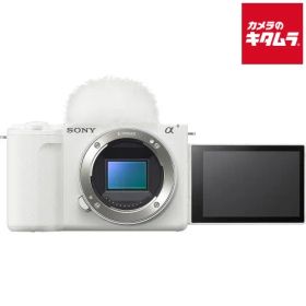 【新品】ソニー VLOGCAM ZV-E10 II ボディ ホワイト [ZV-E10M2 W] SONY ミラーレス一眼カメラ Vlogカメラ 自撮り対応 4K60P 高速AF Wi-Fi搭載 《納期約１－２週間》