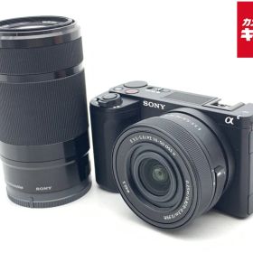 【中古】 【並品】 ソニー VLOGCAM ZV-E10 II ダブルズームレンズキット ブラック [ZV-E10M2X B]
