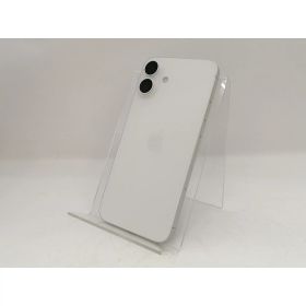 【中古】Apple 国内版 【SIMフリー】 iPhone 16 Plus 128GB ホワイト MXVC3J/A【東池袋1丁目】保証期間1ヶ月【ランクA】