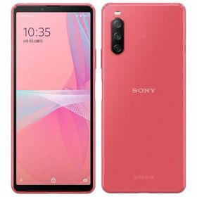 【中古】【安心保証】 Xperia 10 III Lite XQ-BT44[64GB] 楽天モバイル ピンク