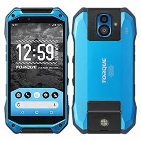 【中古】【安心保証】 TORQUE G04 KYV46[64GB] au ブルー