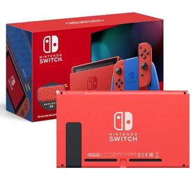 【整備済み品】 Nintendo Switch ニンテンドー スイッチ マリオレッド×ブルー 本体のみ 画面のみ 単品 2台目 その他付属品なし