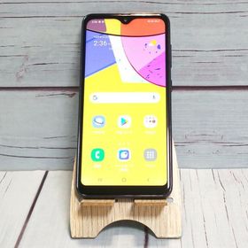 au SCV49 ブラック Galaxy A21 本体 白ロム SIMロック解除済み SIMフリー 774623