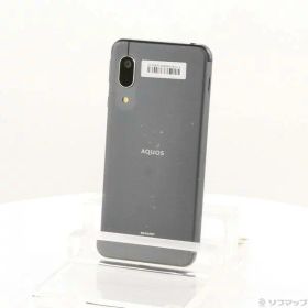 【中古】SHARP(シャープ) AQUOS sense3 lite 64GB ブラック SH-RM12 楽天 SIMフリー 【295-ud】
