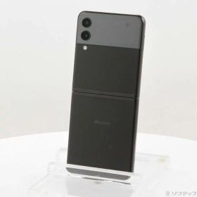 【中古】SAMSUNG(サムスン) Galaxy Z Flip3 5G 128GB ファントムブラック SC-54B docomo SIMフリー 【198-ud】