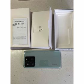 シャオミ(Xiaomi)のXiaomi 13T XIG04 メドウグリーン(スマートフォン本体)