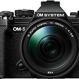 【中古】OM SYSTEM OM-5 14-150mm IIレンズキット ブラック