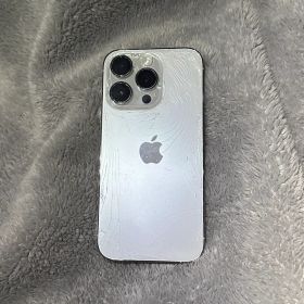 iPhone 14 Pro シルバー 本体 128GB 背面割れ
