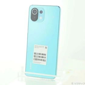 【中古】Xiaomi(シャオミ) Mi 11 Lite 5G 128GB ミントグリーン M2101K9R SIMフリー 【262-ud】