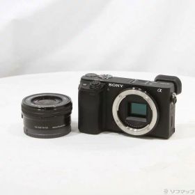 【中古】SONY(ソニー) α6400 ILCE-6400L パワーズームレンズキット ブラック 【262-ud】