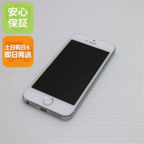 アイフォーン(iPhone)の超美品 DoCoMo iPhone5s 32GB シルバー 白ロム M999(スマートフォン本体)