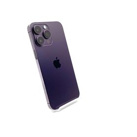 アップル(Apple)の【全額返金保証】【最速発送】Apple iPhone iPhone 14 Pro Max 512GB ディープパープル au 動作確認済(スマートフォン本体)