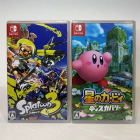ニンテンドースイッチ(Nintendo Switch)のスプラトゥーン3 / 星のカービィ ディスカバリー(家庭用ゲームソフト)