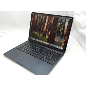 【中古】Apple MacBook Air 13インチ M3(CPU:8C/GPU:8C) 8GB/256GB ミッドナイト MRXV3J/A (13インチ, M3, 2024)【秋葉5号】保証期間1ヶ月【ランクB】