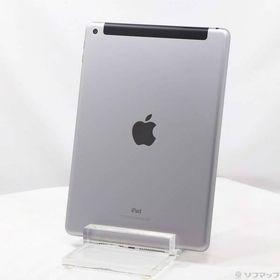 〔中古〕Apple(アップル) iPad 第6世代 32GB スペースグレイ MR6N2J／A SoftBank〔269-ud〕