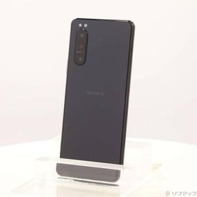 〔中古〕SONY(ソニー) Xperia 5 II 256GB ブラック XQ-AS42 SIMフリー〔276-ud〕