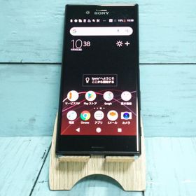 SONY Xperia XZs SOV35 au ブラック 本体 白ロム SIMロック解除済み SIMフリー 799191