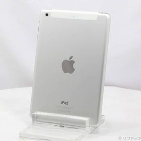 〔中古〕Apple(アップル) iPad mini 2 64GB シルバー ME832J／A SIMフリー〔295-ud〕