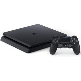 【整備済み品】 PlayStation 4 ジェット・ブラック 500GB (CUH-2100AB01)【メーカー生産終了】 (整備済み品) [video game]