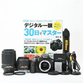 ＜良品＞ Nikon デジタル一眼レフ D3300 ダブルズームキット(デジタル一眼)