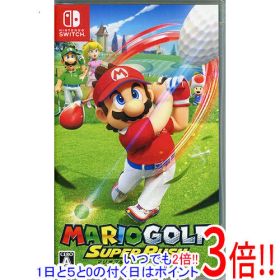 【1日と5.0のつく日、18日はポイント3倍！】【中古】マリオゴルフ スーパーラッシュ Nintendo Switch カバー・ケースいたみ