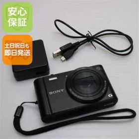 美品 DSC-WX300 Cyber-shot ブラック 即日発送 デジカメ SONY 本体 土日祝発送OK 06000