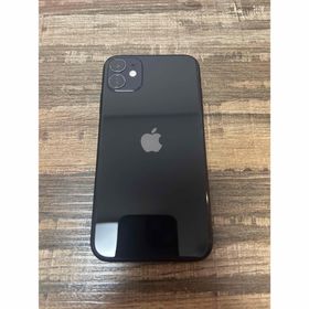 アイフォーン(iPhone)のアップル iPhone11 128GB ブラック SIMフリー(スマートフォン本体)