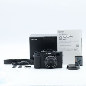 ★極上品★FUJIFILM X100VI ブラック ショット数 665回 (コンパクトデジタルカメラ)