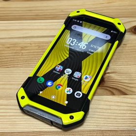 京セラ TORQUE 5G KYG01 イエロー SIMフリー au 14135