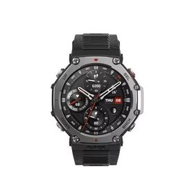 【長期保証付】アマズフィット(Amazfit) T-Rex 3 オニキス 48mm スマートウォッチ 黒