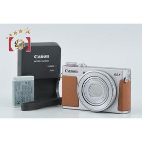 【中古】Canon キヤノン PowerShot G9 X Mark II シルバー コンパクトデジタルカメラ