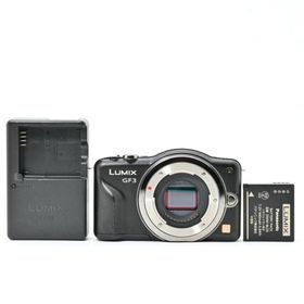 ＜並品＞ Panasonic LUMIX GF3 ボディ エスプリブラック(ミラーレス一眼)