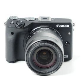 Canon ミラーレス一眼カメラ EOS M3 レンズキット ブラック EF-M18-55mm F3.5-5.6 IS STM 付属 EOSM3BK-1855ISSTMLK #14176