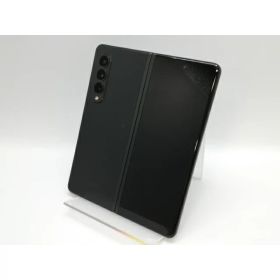 【中古】SAMSUNG au 【SIMフリー】 Galaxy Z Fold3 5G ファントムグリーン 12GB 256GB SCG11【DS秋葉】保証期間1ヶ月【ランクC】