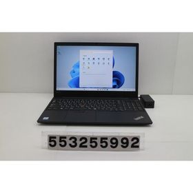 ノートパソコン Lenovo ThinkPad E590 Core i3 8145U 2.1GHz/8GB/256GB(SSD)/15.6W/FHD(1920x1080)/Win11