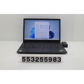 ノートパソコン Lenovo ThinkPad E590 Core i3 8145U 2.1GHz/8GB/256GB(SSD)/15.6W/FHD(1920x1080)/Win11