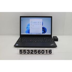 ノートパソコン Lenovo ThinkPad E590 Core i3 8145U 2.1GHz/8GB/256GB(SSD)/15.6W/FHD(1920x1080)/Win11