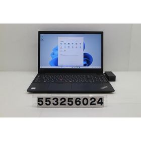 ノートパソコン Lenovo ThinkPad E590 Core i3 8145U 2.1GHz/8GB/256GB(SSD)/15.6W/FHD(1920x1080)/Win11
