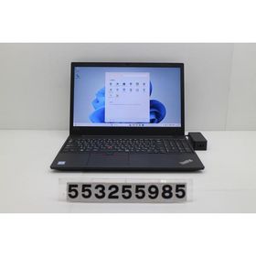 ノートパソコン Lenovo ThinkPad E590 Core i3 8145U 2.1GHz/8GB/256GB(SSD)/15.6W/FHD(1920x1080)/Win11